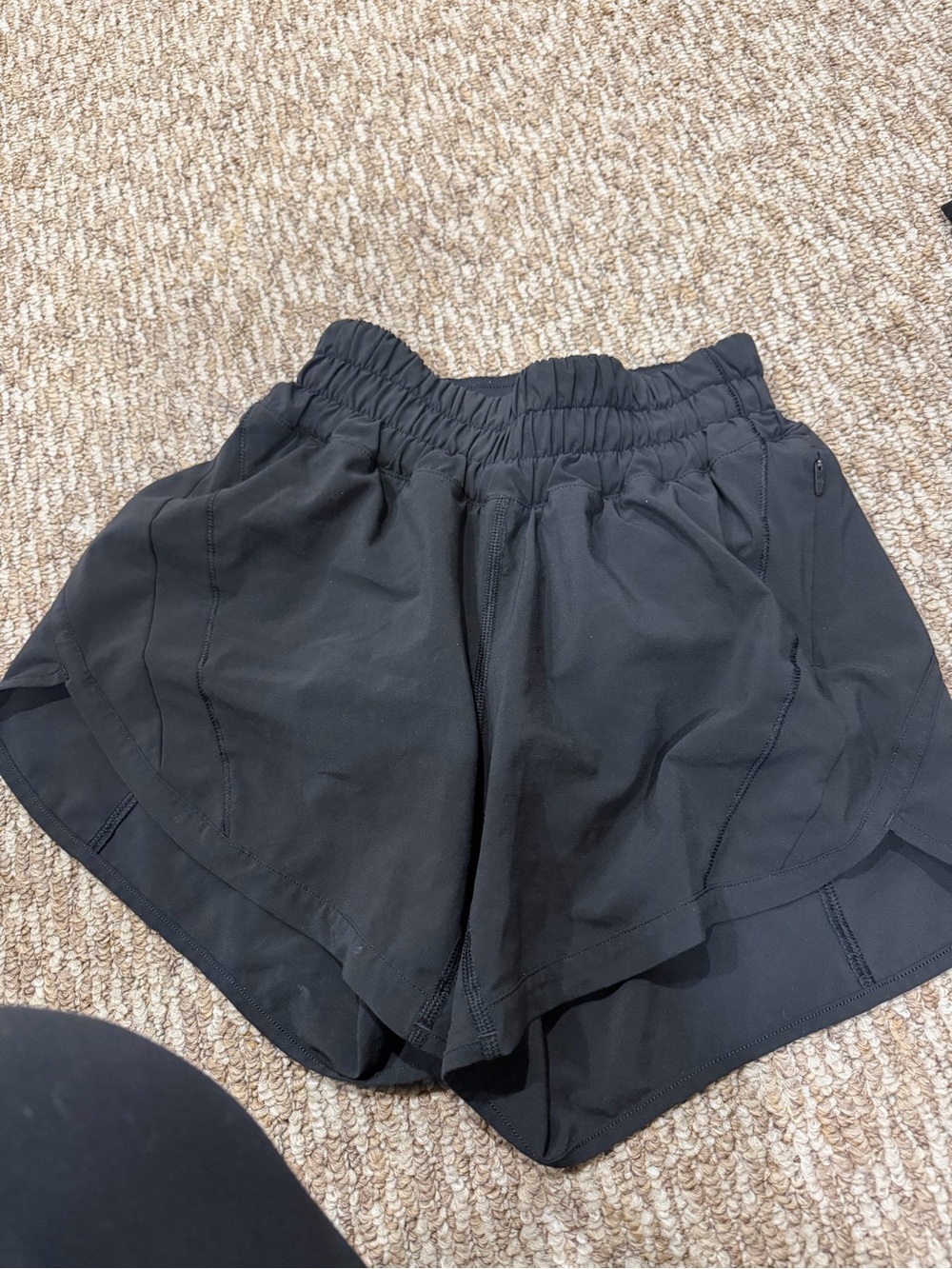 lululemon athletica Black Layered Athletic Shorts